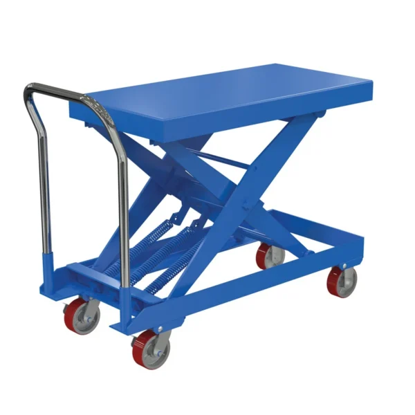 Steel Auto Hite Cart 49-1/8 In. x 20-7/16 In. x 37-11/16 In. 750 Lb. Capacity Blue