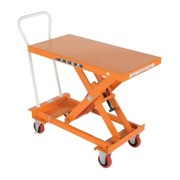 Steel Auto Hite Cart 48-1/2 In. x 20-1/2 In. x 35-1/2 In. 800 Lb. Capacity Orange