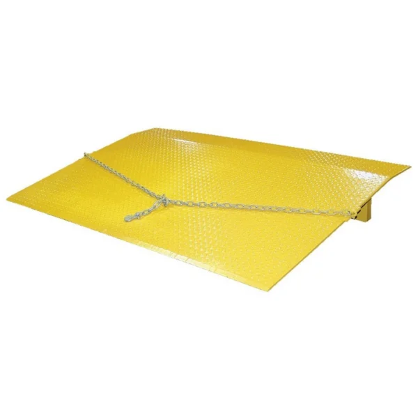 Steel Truck Dock Plate 30 In. x 48 In. x 7-11/16 In. 8,800 Lb. Capacity Yellow