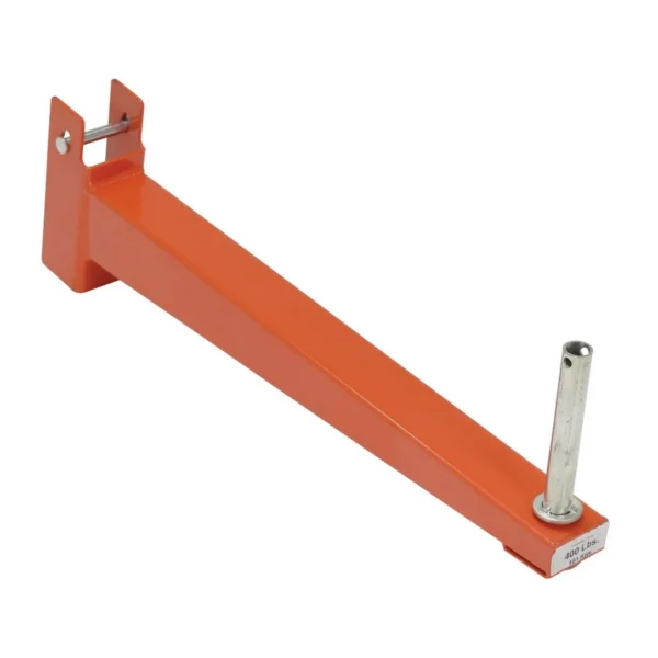 Steel Standard Cantilever 10 Degree Incline Arm 30 In. Length 300 Lb. Capacity Orange