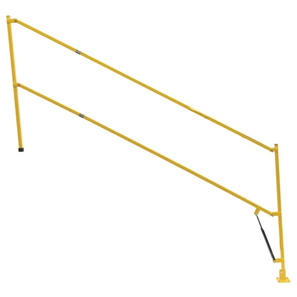 Steel Safety Lift Gate 6 Ft. Lowered Gate Width Yellow