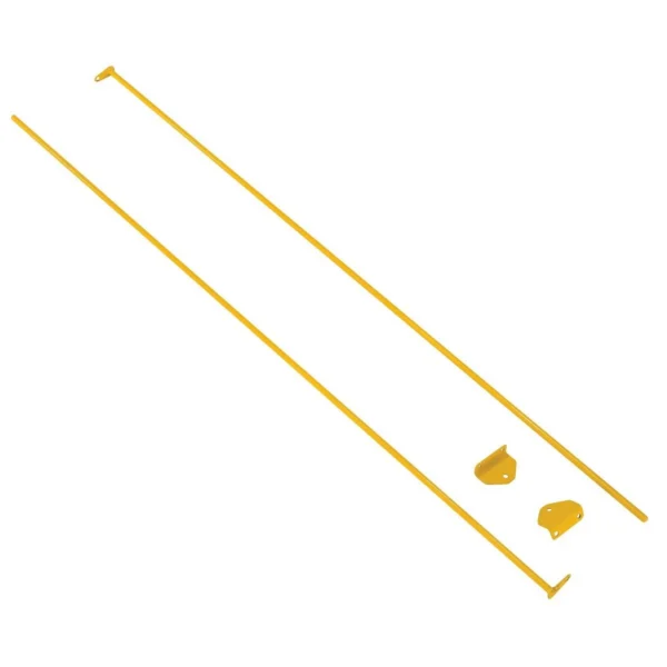 Sling Rack Hook Lock System 67-11/32 In. x 3-1/4 In. x 3-3/16 In. Yellow