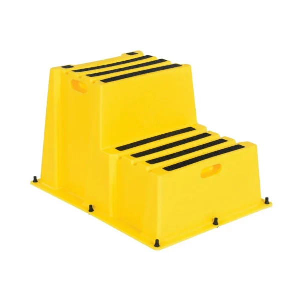 Polyethylene Nestable 2 Step 500 Lb. Capacity Yellow