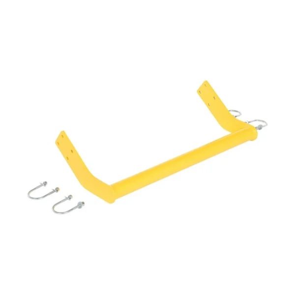 Steel Retro Fit Back Rail Kit For 3 Step Poly Step Stool Yellow