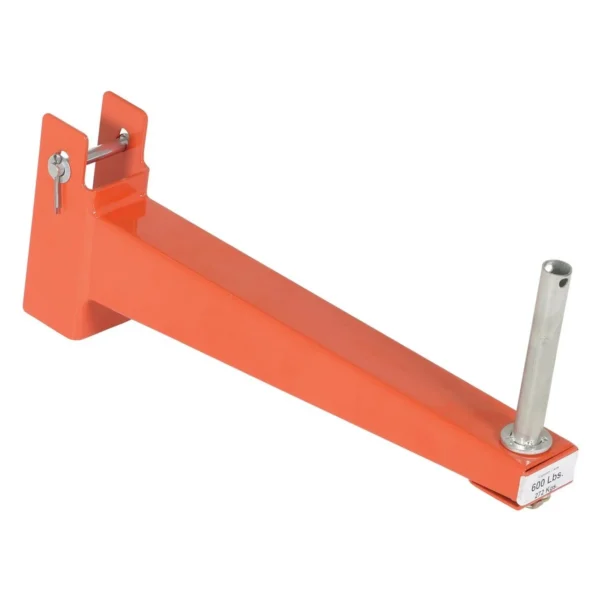 Steel Standard Cantilever Racking Straight Arm 18 In. Length 600 Lb. Capacity Orange