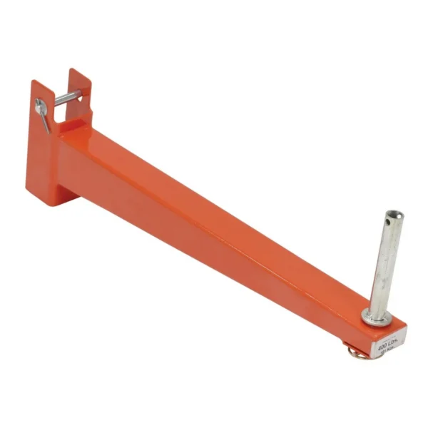 Steel Standard Cantilever Racking Straight Arm 24 In. Length 400 Lb. Capacity Orange