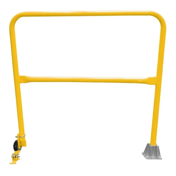 Steel Dock Safety Swing Gate 4 Ft. Length Yellow