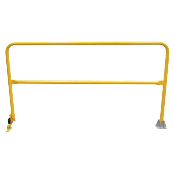 Steel Dock Safety Swing Gate 7 Ft. Length Yellow