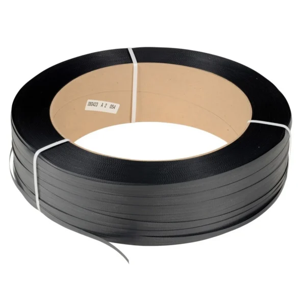 Polypropylene Strapping 1/2 In. Width 9,000 Ft. 16 In. x 6 In. Core Black