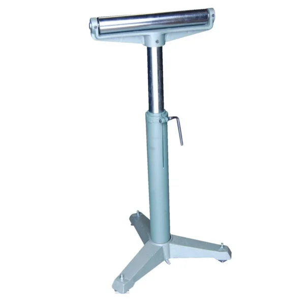 Steel Horizontal Roller Stand 29 In. to 39-1/8 In. Raised Height 1,760 Lb. Capacity Gray