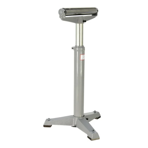 Steel Horizontal Roller Stand 33 In. to 43 In. Raised Height 1,760 Lb. Capacity Gray