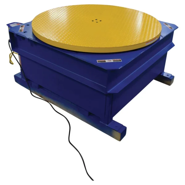 Steel Chain Driven AC Powered Carousel 4,000 Lb. Capacity Blue/Yellow