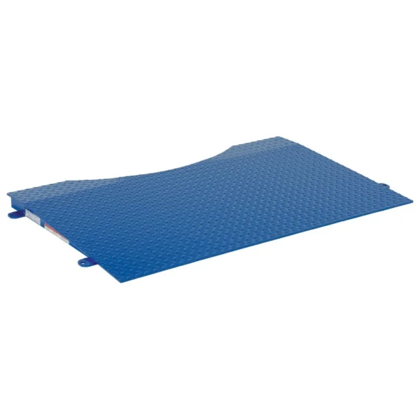 Steel Approach Ramp 48 In. x 48 In. 4,000 Lb. Capacity Blue For Use With Model SWA-50