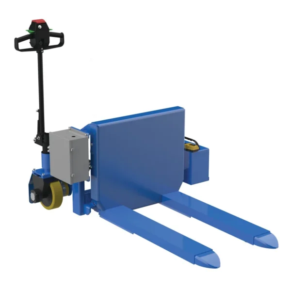 Steel Tilt Master DC Powered Traction Drive System 2,000 Lb. Capacity Blue