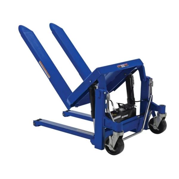 Steel Tilt Master Reciprocating Air/Oil Power 4,000 Lb. Capacity Blue