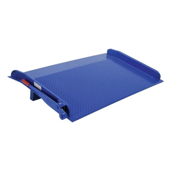 Steel Truck Dock Board 60 In. x 36 In. 10,000 Lb. Capacity Blue