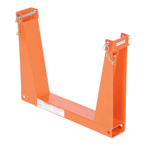 Portable Steel Storage U-Rack 6,000 Lb. Capacity Per Set Orange