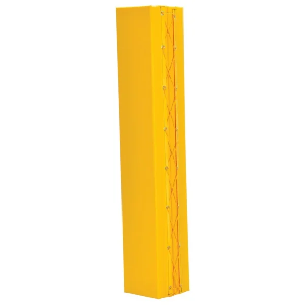 Vinyl Column Protective Pad Square 6 Ft. x 9 In. Yellow