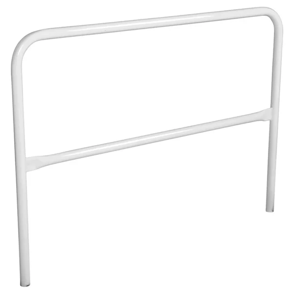 Steel Safety Railing 5 Ft. Length White