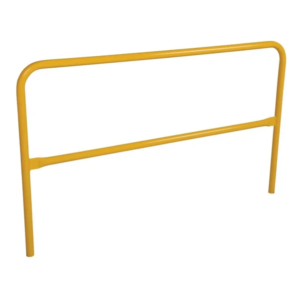 Steel Safety Railing 6 Ft. Length Yellow