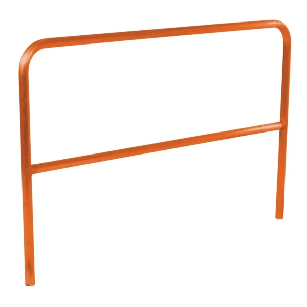 Steel Safety Railing 6 Ft. Length Orange