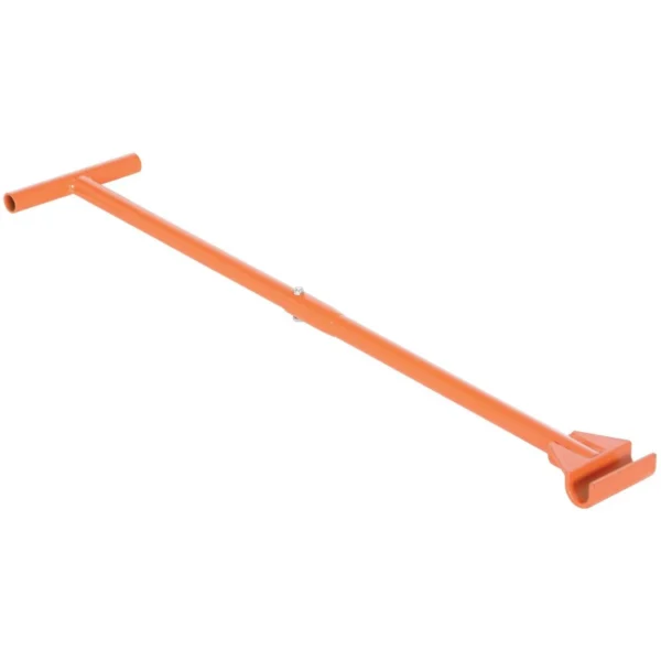Steel Machine Roller Steering Bar Handle 36 In. Length For Use with VHMS-8, 15, and 30 Orange