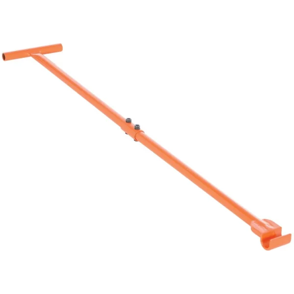 Steel Machine Roller Steering Bar Handle 48 In. Length For Use with VHMS-2 Orange