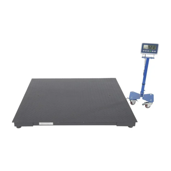 Steel Low Profile Floor Scale 60 In. x 60 In. 4,000 Lb. Capacity Black
