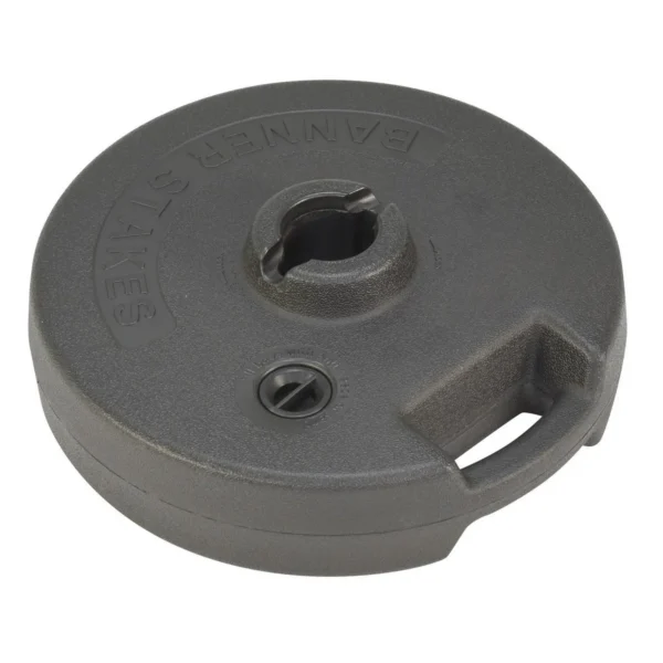 Plastic Web Barrier Base Black
