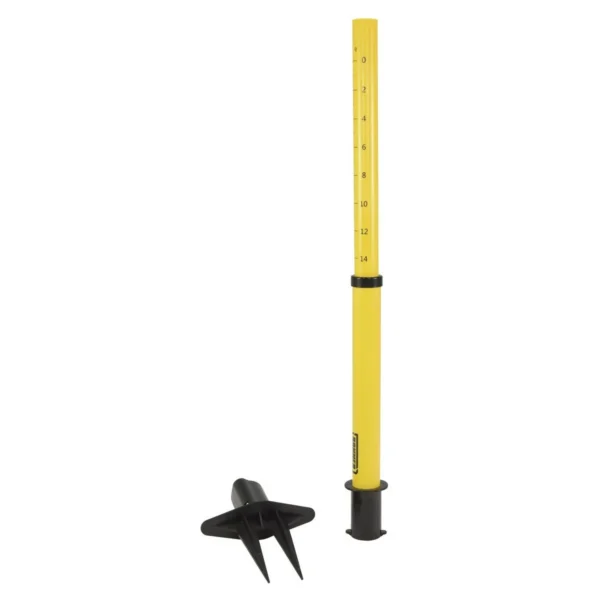Plastic Web Barrier Stake Black