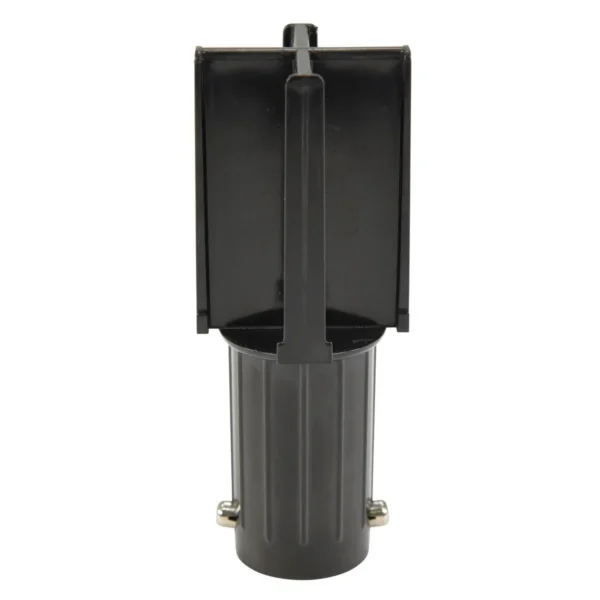 Plastic Web Barrier Head Receiver Black