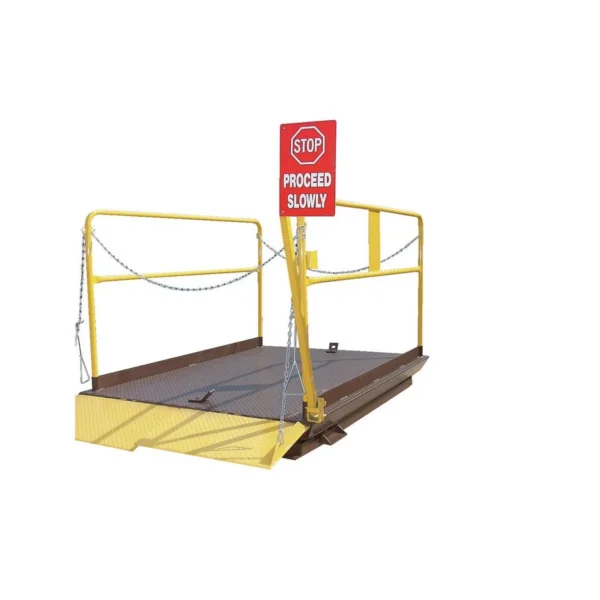 Factory Installed Stop Sign Signal For Truck Scissor Dock Lift Units