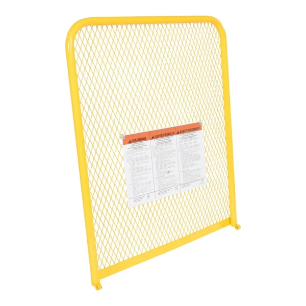 Steel Work Platform 84 In. Back Height x 36 In. Wide Yellow