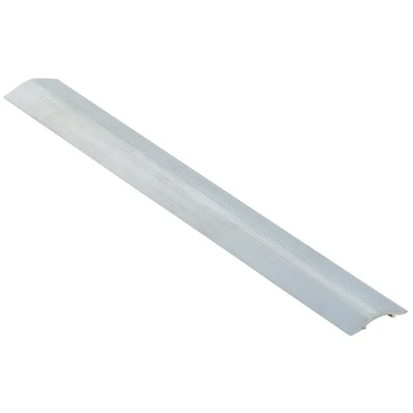 Extruded Aluminum Hose/Cable Crossover 24 In. Length Silver