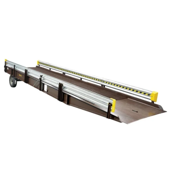 Factory Installed Guard Rail 30 Ft. Length For Steel Yard Ramp Units