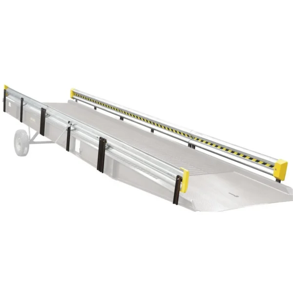 Factory Installed Guard Rail 36 Ft. Length For Steel Yard Ramp Units